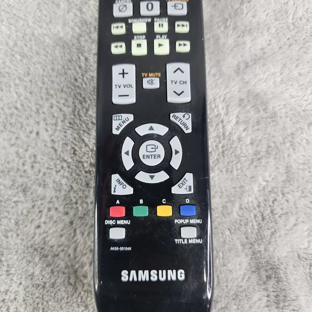 Samsung TV Remote Control AK63-00562A Black